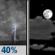 Tonight: A chance of showers and thunderstorms before 8pm, then a chance of showers and thunderstorms between 8pm and 9pm, then a slight chance of showers and thunderstorms between 9pm and 10pm. Partly cloudy, with a low around 76. Heat index values as high as 102. Southwest wind 1 to 5 mph. Chance of precipitation is 40%. New rainfall amounts between a quarter and half of an inch possible. Tonight: Chance Showers And Thunderstorms then Partly Cloudy